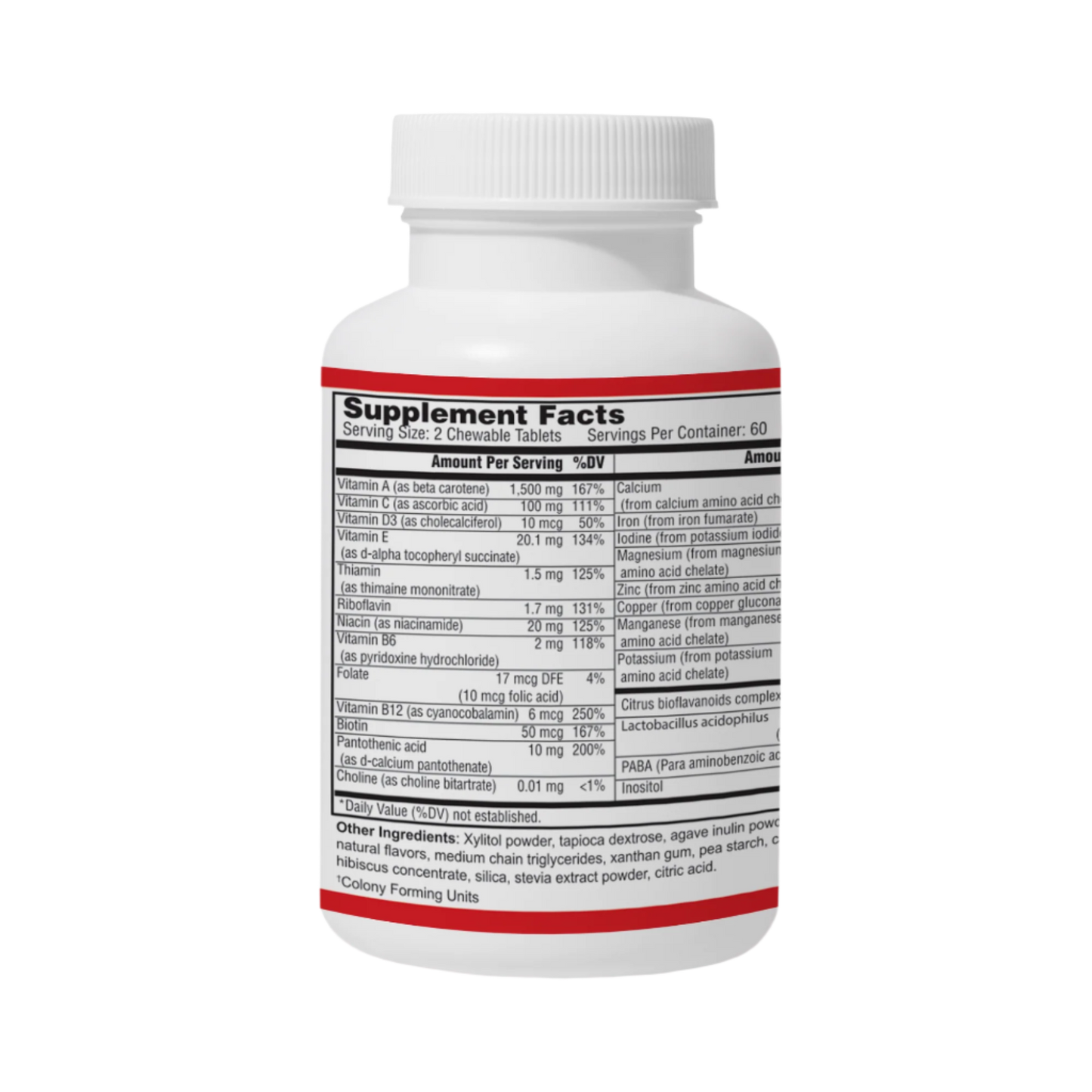 Kids' Chewable Multivitamin with Acidophilus (PACK ONLY)