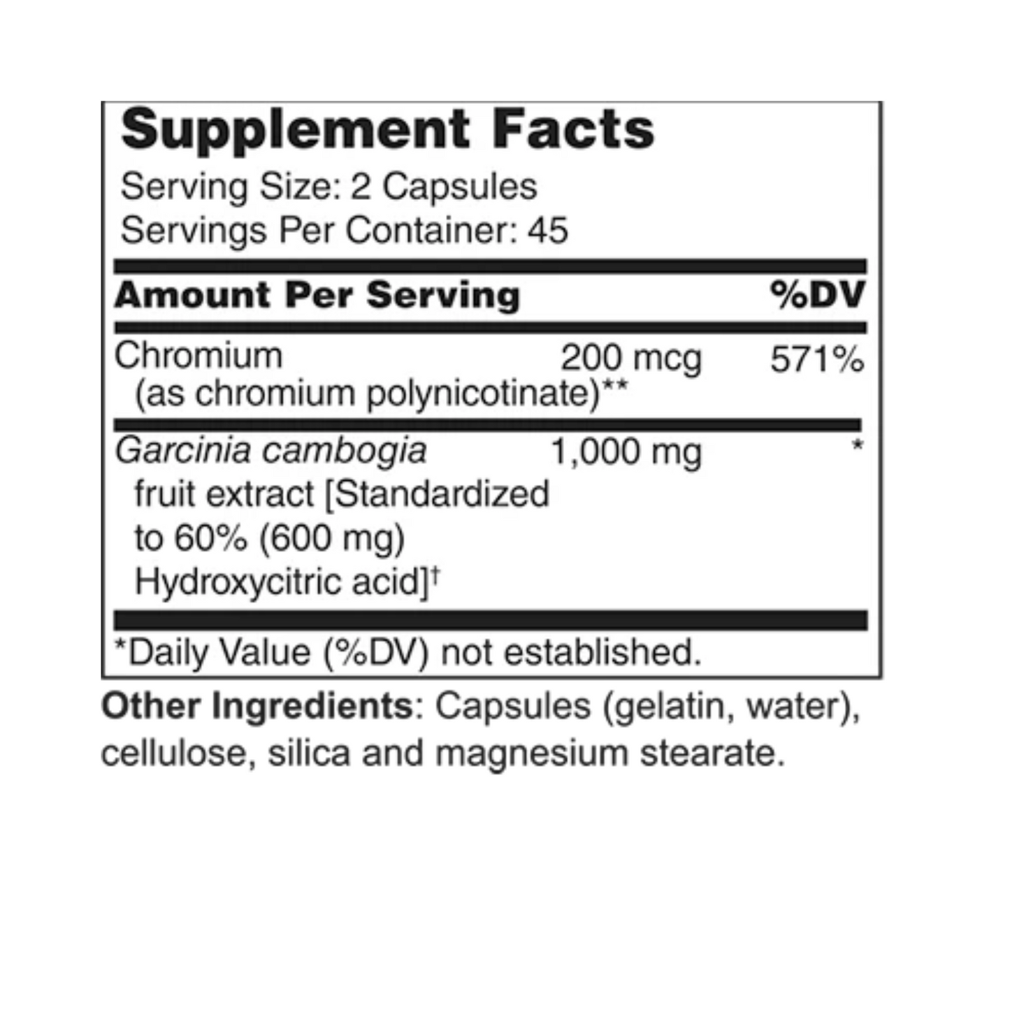 Diet Support with Garcinia Cambogia