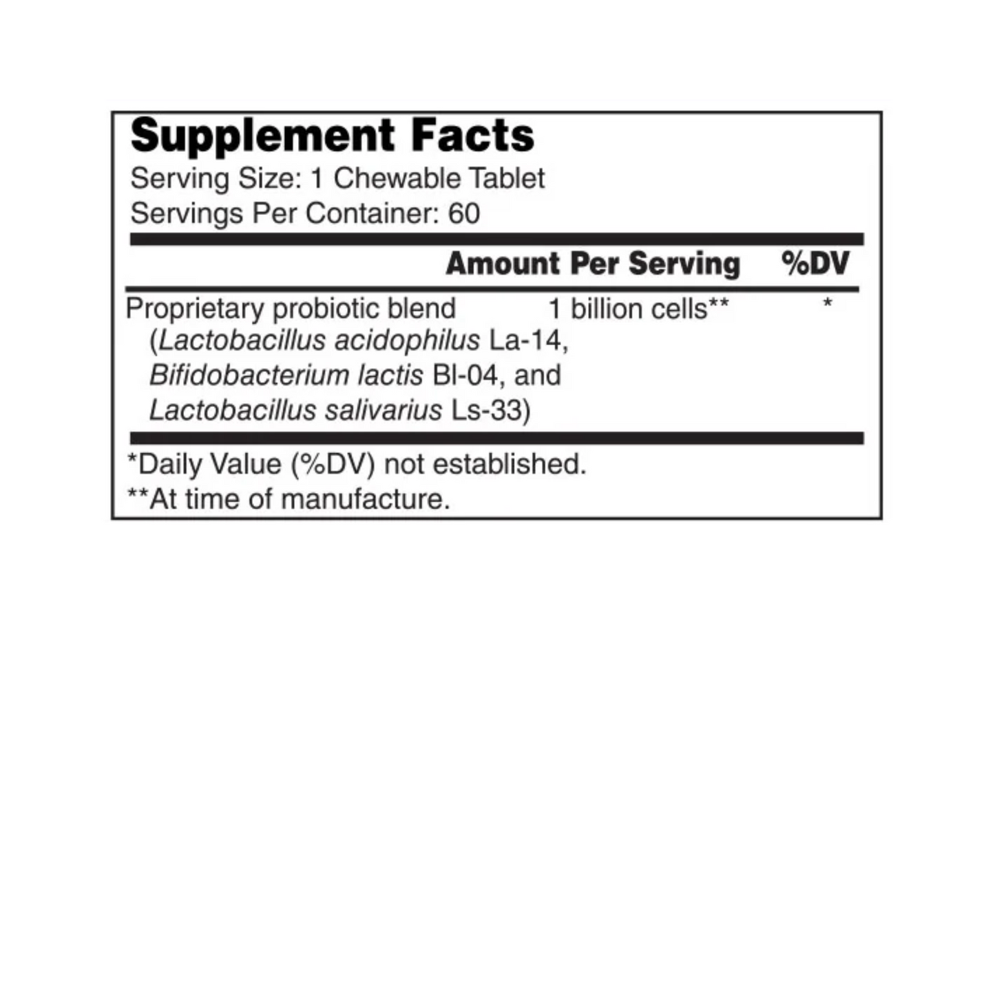 Children's Acidophilus