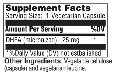 DHEA 25mg (PACK ONLY)