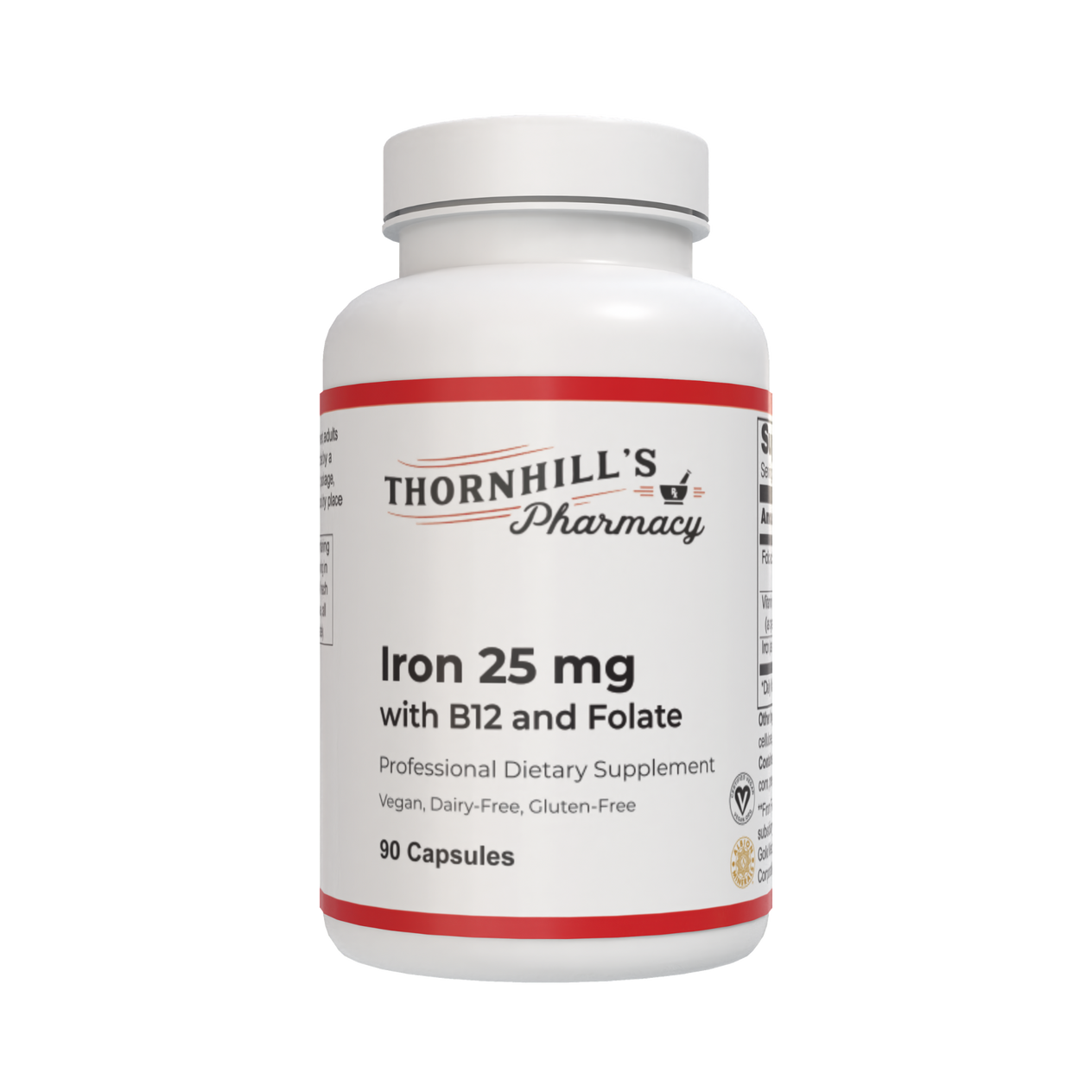 Iron 25mg with B12 and Folate – Thornhill's Pharmacy