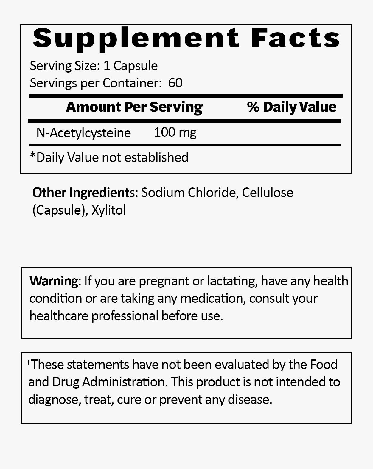 NAC 100mg