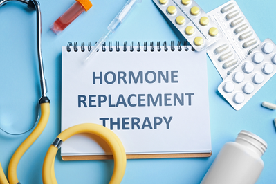 hormone replacement therapy graphic